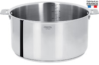 Casserole 16 cm Inox Casteline Amovible