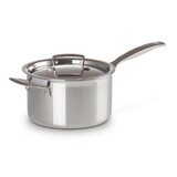 Casserole 18 cm Inox Classique avec poignee et couvercle
