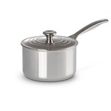 Casserole 18 cm Inox Signature avec poignee et couvercle