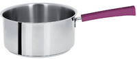 Casserole 20 cm Poignee Cassis Inox Mutine Fixe