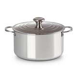 Cocotte 24 cm Inox Signature avec couvercle
