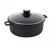 Faitout choc extreme couv.verre o28