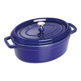 Cocotte ovale 29 cm Bleu intense