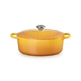 Cocotte Signature en fonte emaillee ovale 29 cm Nectar