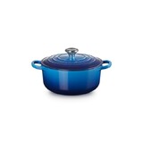Cocotte ronde 20 cm Azur