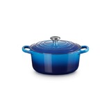 Cocotte ronde 22 cm Azur