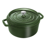 Cocotte ronde 24 cm Basilic