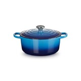 Cocotte ronde 26 cm Azur