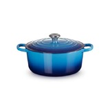 Cocotte ronde 28 cm Azur