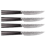 Coffret 4 couteaux a Steak Damas Ryoma