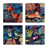 coffret 4 dessous de verre jardin du palais