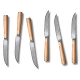 Coffret 6 couteaux a Steak Damas Ryoma