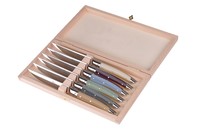Coffret 6 couteaux Melange Pastello