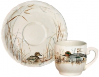 Coffret de 2 Tasses & Soucoupes Cafe SOLOGNE