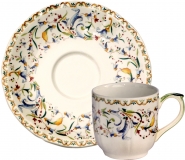 Coffret de 2 Tasses & Soucoupes Cafe TOSCANA