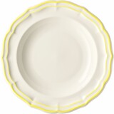 Coffret de 4 Assiettes Creuses FILET Citron