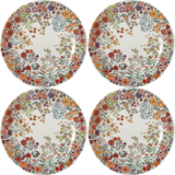 Coffret de 4 Assiettes Dessert Poesie