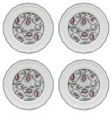Coffret de 4 Assiettes Plates Dominote