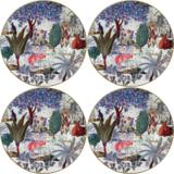 Coffret de 4 Assiettes Gourmandes JARDIN DU PALAIS