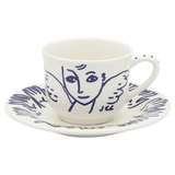 Coffret The : Tasse + Coupelle - L'Archipel Sentimental par Jean-Charles de Cast
