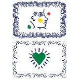 Coffrets de 2 sets de table assortis "Mains" & "Cur" Collection L'Archipel Sent