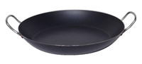 Coupe speciale paella en tole bleue a 2 anses o 60 cm