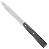 Couteau de table Lame microdentee noir manche P.O.M.