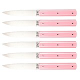 Couteaux de table Perceval 9.47 manche Rose Sakura par 6 pieces