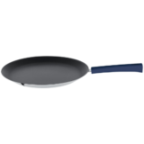 Crepiere 30 Cm Mutine Fixe Exceliss - Poignee Bakelite Encre Bleue