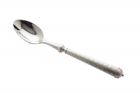 Cuillere a cafe CABLE haut argentee