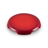 Dessous de plat rond fonte emaillee collection barbecue 22 cm Cerise
