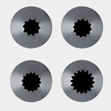 Douille a petit fours inox o16 17 dents