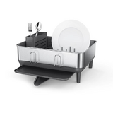 Egouttoir a vaisselle compact a cadre acier