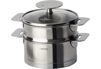 Ensemble Bain-Marie 12 cm Inox Strate Amovible