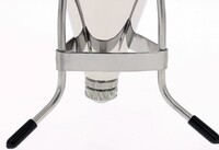 Entonnoir kwik max inox 3.3 l-+2douilles