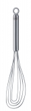 Fouet plat inox pour petites quantites & recipients plats 27 cm