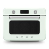 Four combine cuisson traditionnelle & cuisson vapeur Vert d'Eau