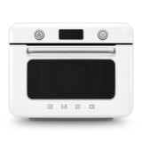 Four combine cuisson traditionnelle & cuisson vapeur Blanc