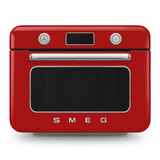 Four combine cuisson traditionnelle & cuisson vapeur Rouge