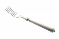 Fourchette de table CABLE haut argentee
