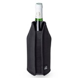 Rafraichisseur de vin Noir pour rafraichir et garder le vin frais pendant tout l