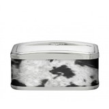 Glacebox rectangulaire cow bague chromee