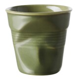 Gobelet froisse espresso 8cl Vert garrigue