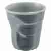 Gobelet froisse Espresso Revol 8cl gris