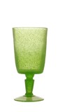 Gobelet sur pied o 8 cm H.16 cm Lime