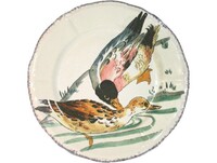Assiette Dessert 23.2 cm Colverts GRANDS OISEAUX