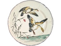 Assiette Plate 26.3 cm Oies Cendrees GRANDS OISEAUX