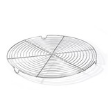 Grille ronde inox a 3 pieds o 32cm