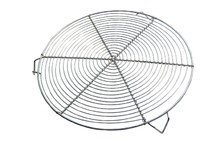 Grille ronde inox a 3 pieds o 28cm