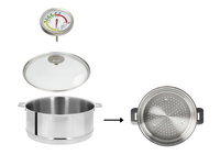 Kit Biome 24 Cm (Couv K24Pt + Thermometre Thbt +Element Cv Ecv24Q +Kit Recettes)